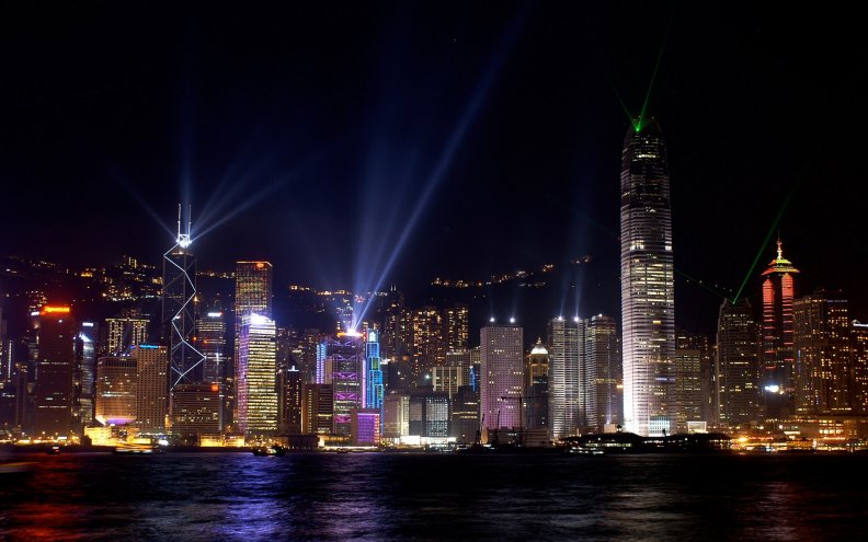 'Nightly Terrorizing Eyes in Hong Kong'