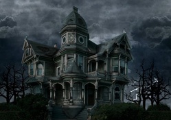STORMY HAUNTED HOUSE