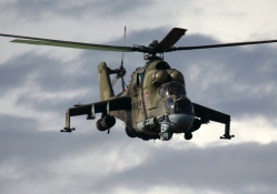 MI 24 Helicopter