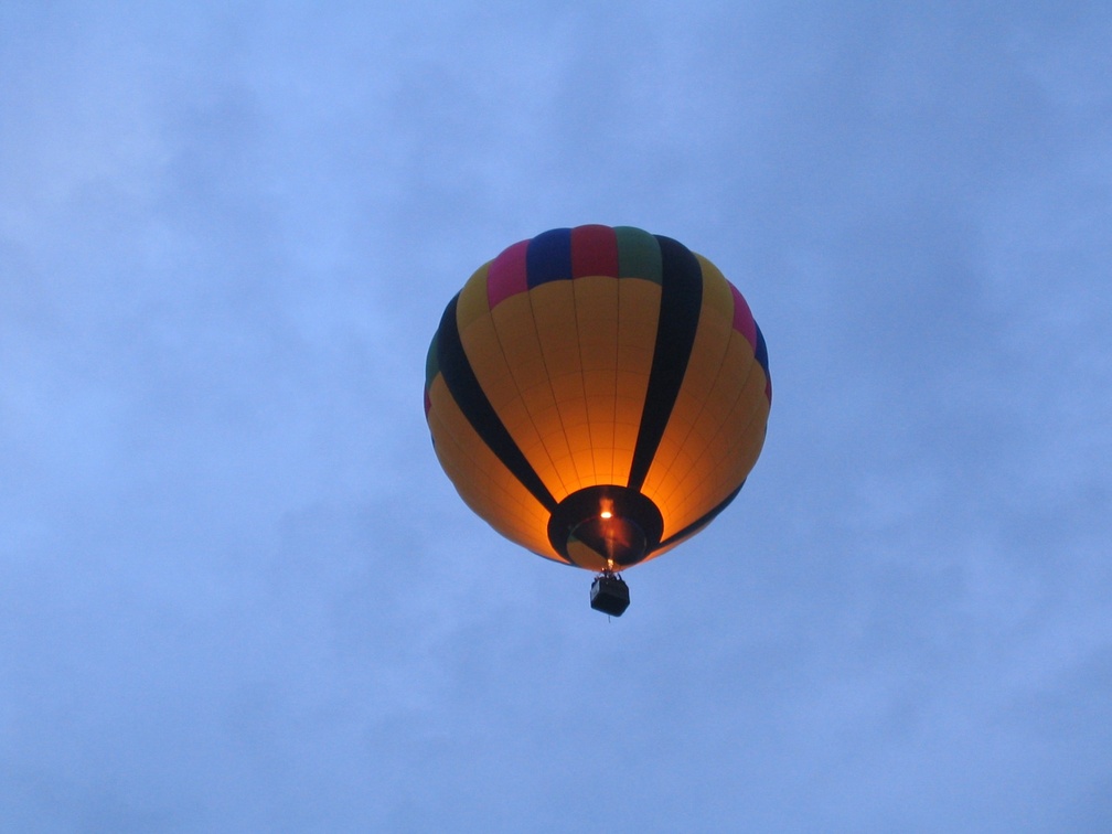 Hot Air Balloon in Summer