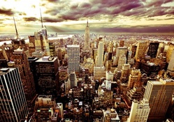 New York at Twilight (panorama)