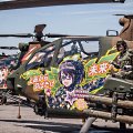Anime on JGSDF attack helicopters