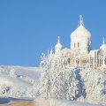 * Orthodox churches and monasteries in winter *