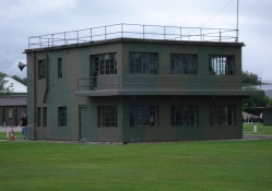RAF control building
