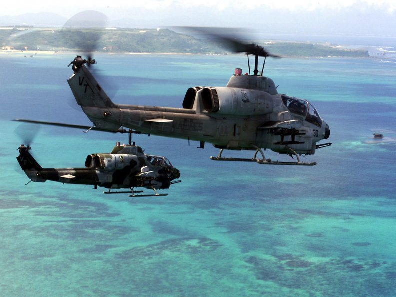 ah 1w combat helicopters