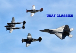 USAF Classic Military Aircrafts