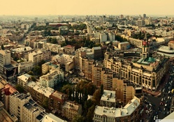 panorama of lovely kiev
