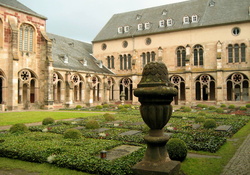 Garden of  a monastery