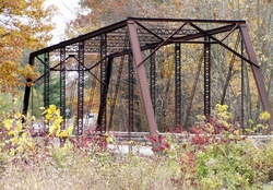 Old Frith Road Bridge in Smiths creek, Michigan