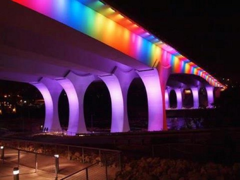 Rainbow Road in Minneapolis