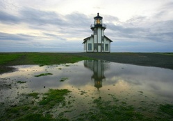 point cabrillo lighthouse in mendocino california