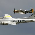 Boeing B_17 and P_51 Mustang