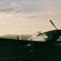 P_51D Mustang at Sunset