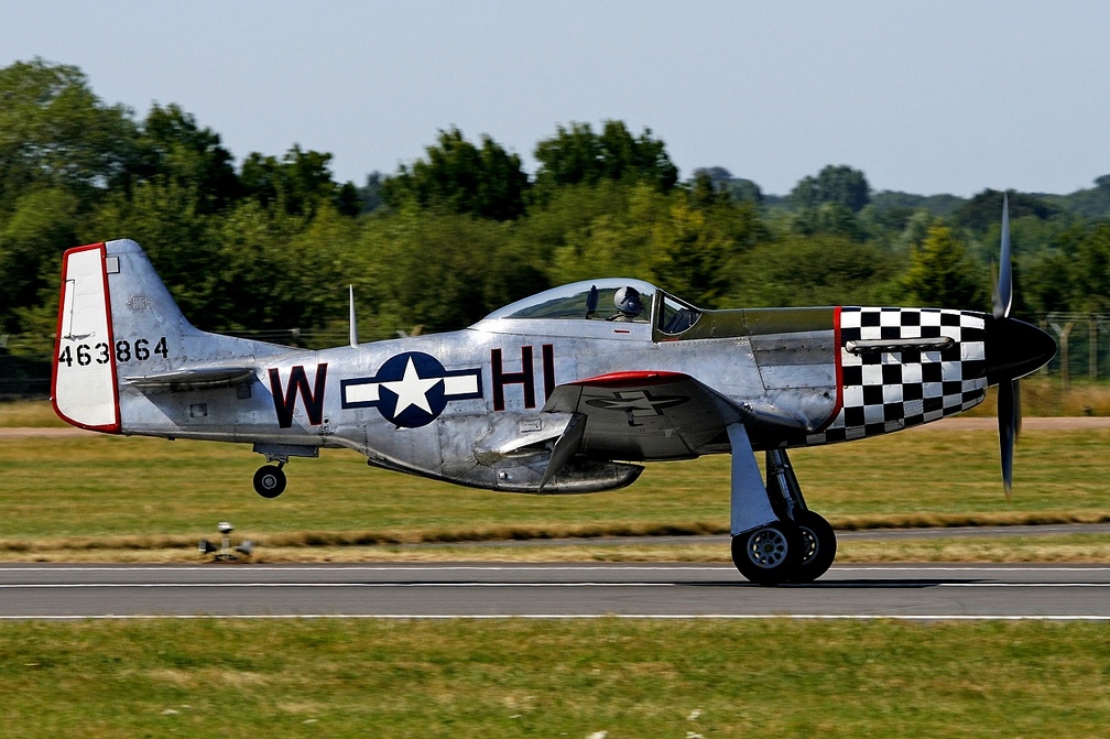 P51 Mustang's Perfect Stance