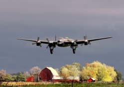 Lancaster on Approach