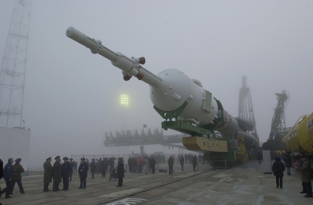 Soyuz transported