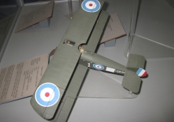 Airplane model at the museum 02