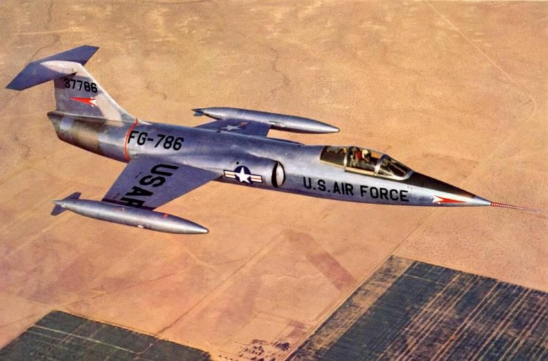 F 104 Lockheed Starfighter _ USAF.