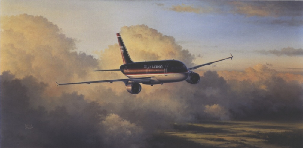 U.S. Airways Airbus A320 Painting
