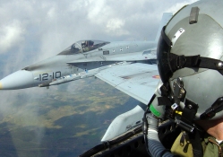 f18 hornets from a pilots prespective