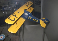 Airplane model at the museum 03