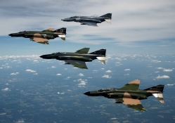 Four  F_4 Phantoms
