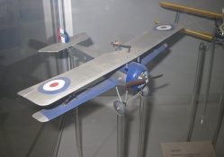 Airplane model at the museum 04