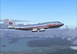 Boeing 747 American Airlines