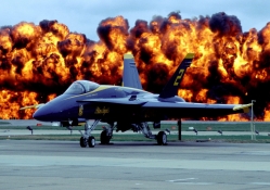 Fire Power of Blue Angel Two