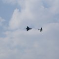 eurofighter typhoon and spitfire