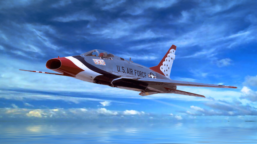 North American F_100D Super Sabre