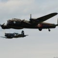 Avro Lancaster and Vought Corsair