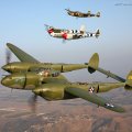 Lockheed P_38 Lightnings