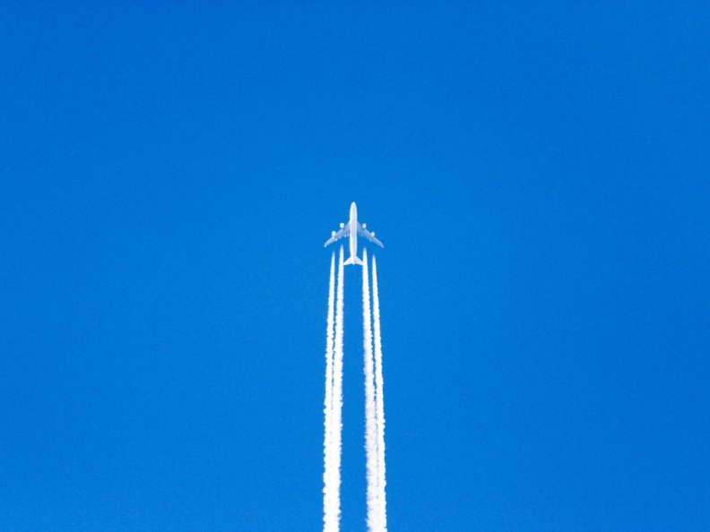 airplanes blue sky 