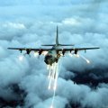AC_130 with flares