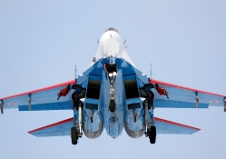 Su_27 Flanker Landing
