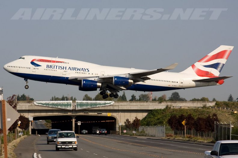 Boeing 747 (Coming in to Seattle)