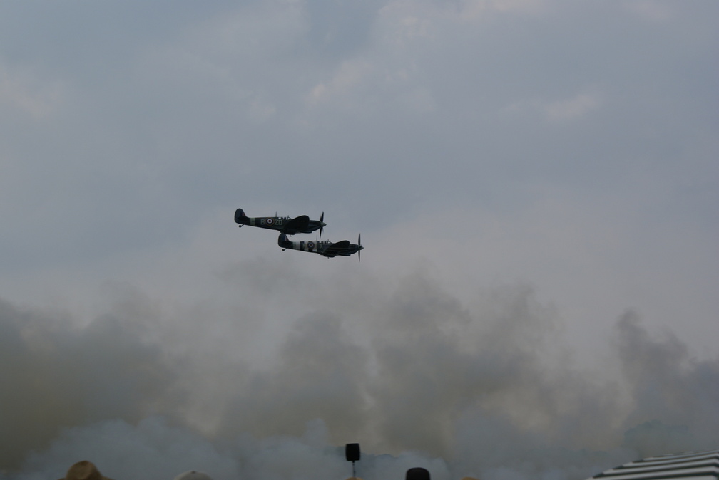 Spitfire and Hurricane