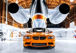 BMW ~ M3 GTS in a Hanger