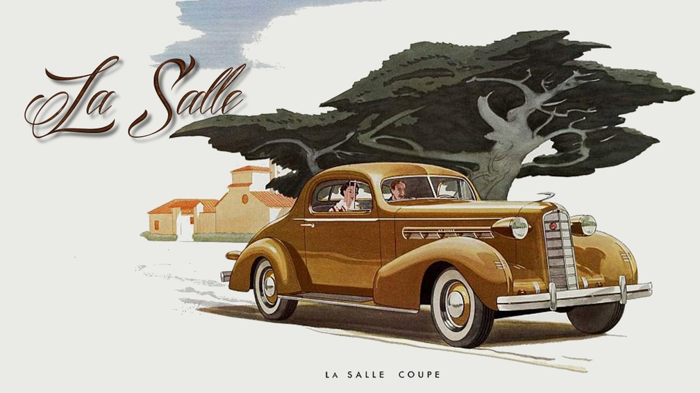 1936 Cadillac La Salle 2 dr