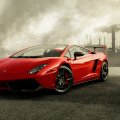 Red Lamborghini Gallardo