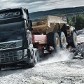 Volvo FH16 750 with dump truck