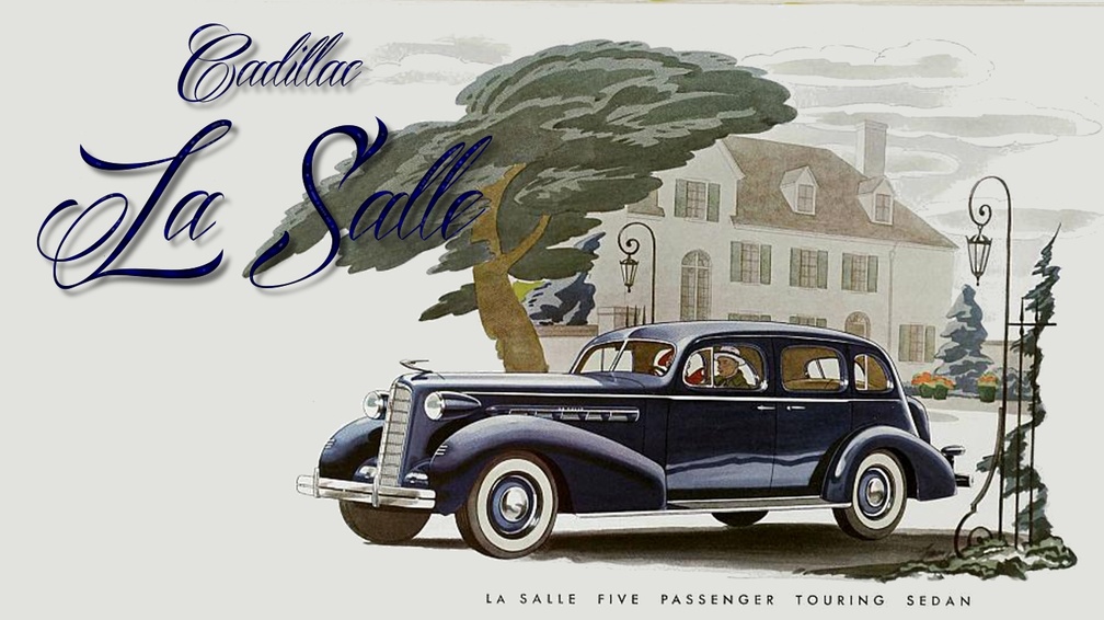 1936 Cadillac LaSalle 5 passenger sedan