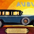 1927 Auburn 4 door sedan art