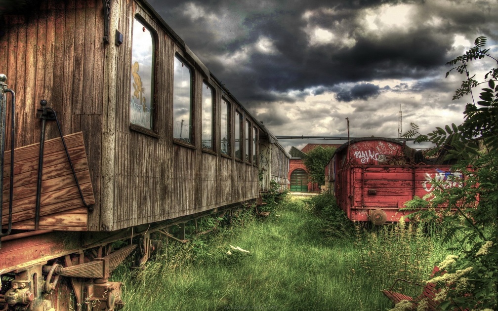 Old Railway Wagon