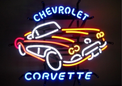 corvette neon fast