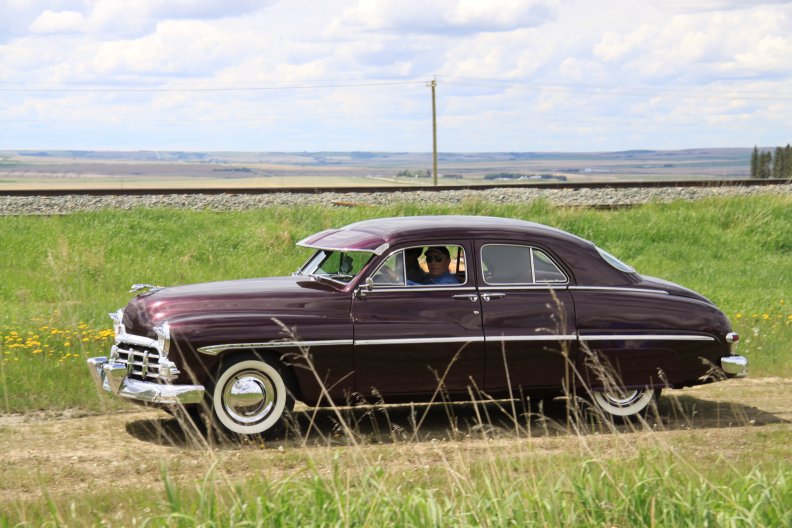 1951 Mercury Eight coupe An Oldie in the prairie