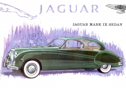 1961 Jaguar Sedan art