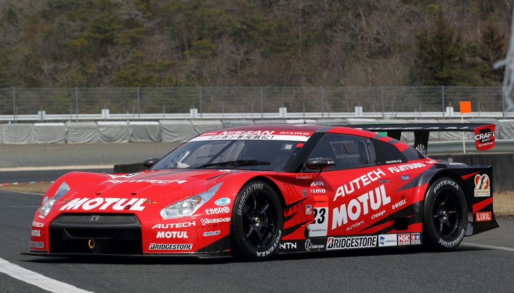Motul Nissan GTR Super GT race car