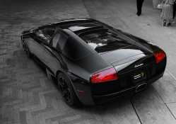 Bad Black Lamborghini